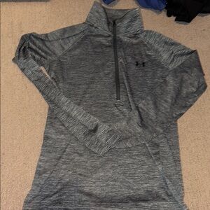 Under Armour Gray Quarter-Zip Pullover